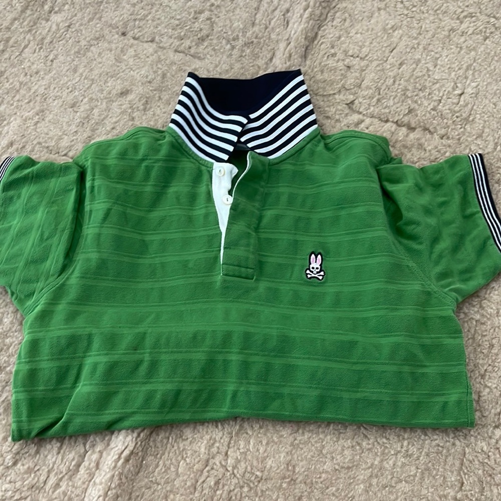 Man Polo PsychoBunny Green
